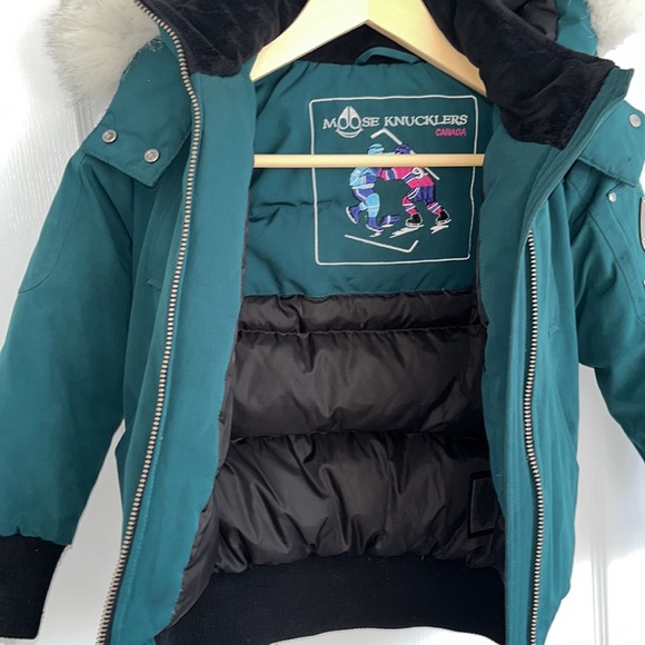 Moose Knuckles Kids Ballistic Bomber Jacket size XS Excellent winter coat - Picture 4 of 14